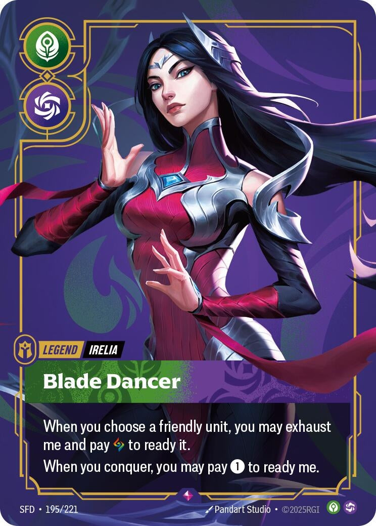 Image for Irelia - Blade Dancer (195/221) [Spiritforged] - Riftbound: League of Legends Trading Card Game