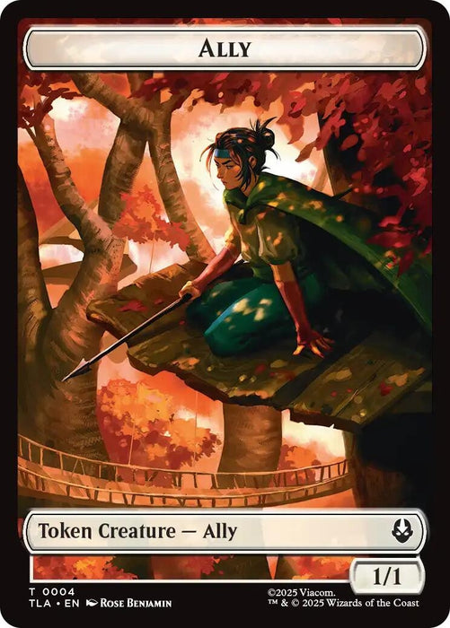 Image for Ally (0004) // Clue (0015) Double-Sided Token (4 // 15) [Avatar: The Last Airbender] - Magic: The Gathering
