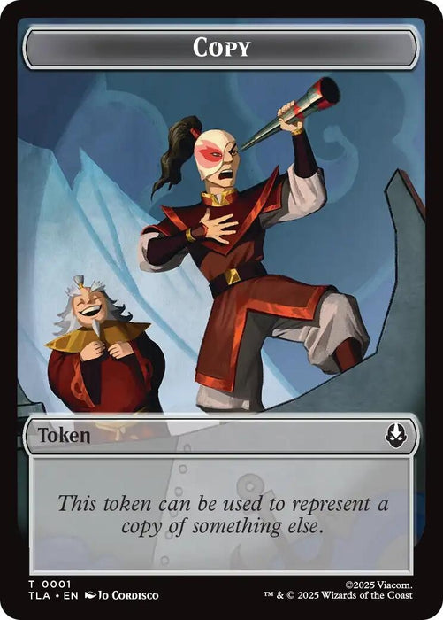 Image for Copy (0001) // Spirit Double-Sided Token (1 // 3) [Avatar: The Last Airbender] - Magic: The Gathering