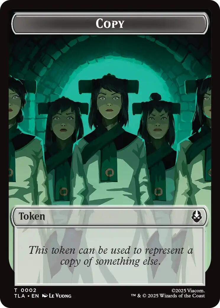 Image for Copy (0002) // Soldier (0011) Double-Sided Token (2 // 11) [Avatar: The Last Airbender] - Magic: The Gathering