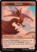 Image for Dragon // Food (0019) Double-Sided Token (9 // 19) [Avatar: The Last Airbender] - Magic: The Gathering