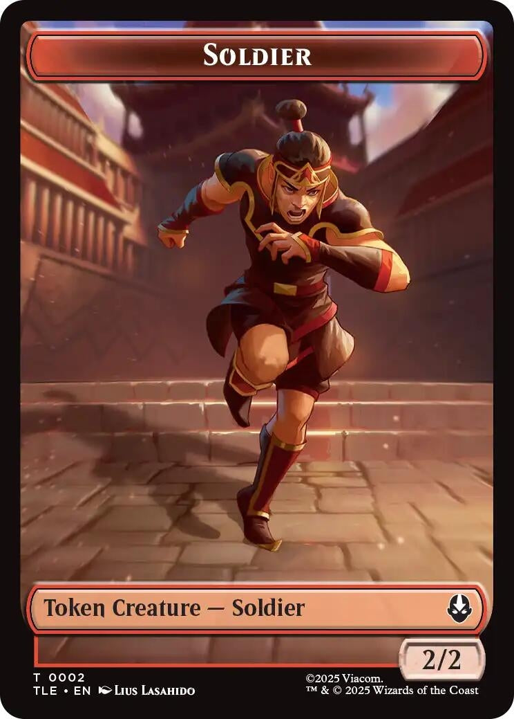 Image for Soldier (0002) (2) [Avatar: The Last Airbender] - Magic: The Gathering