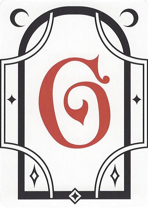 Image for Letter Card - G - Magic: The Gathering
