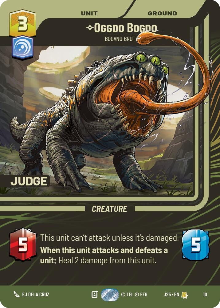 Image for Oggdo Bogdo - Bogano Brute (10) [Judge Promos] - Star Wars: Unlimited
