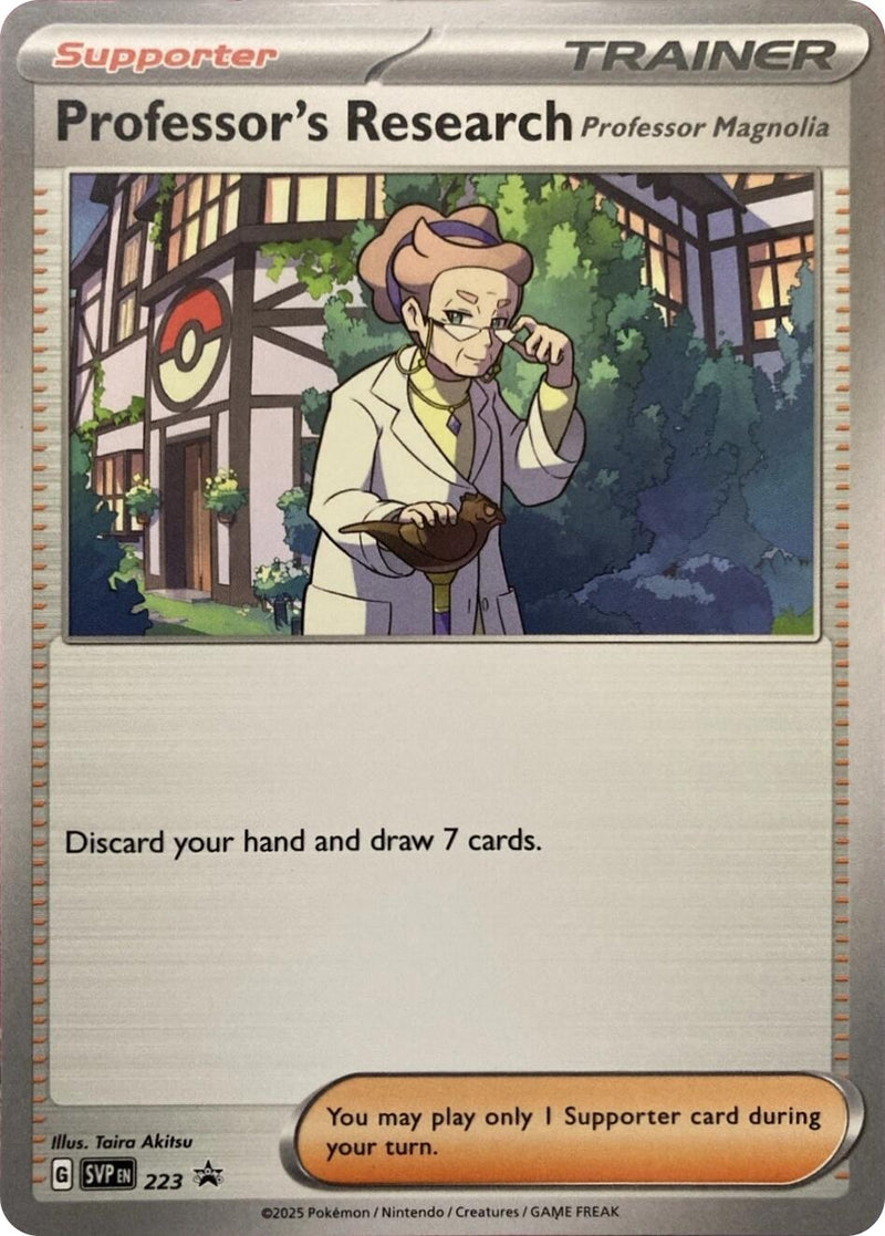 Image for Professor's Research - 223 (223) [SV: Scarlet & Violet Promo Cards] - Pokemon