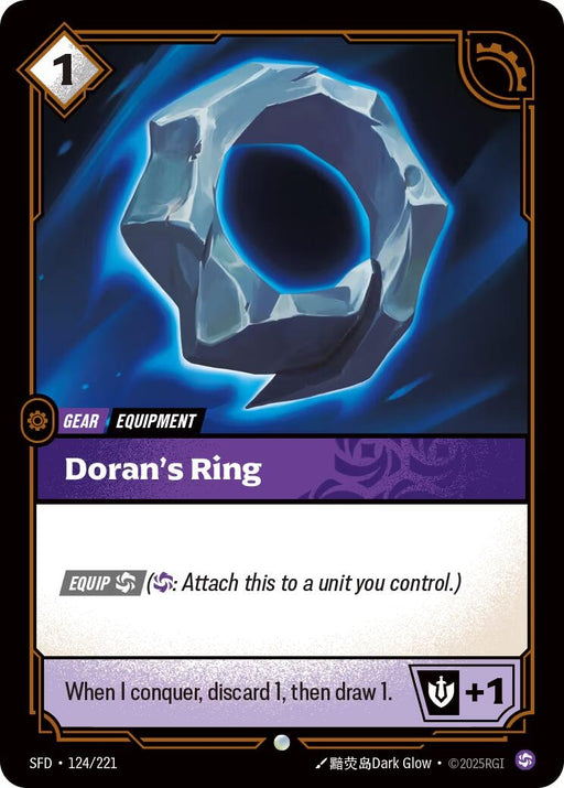 Image for Doran's Ring (124/221) [Spiritforged] - Riftbound: League of Legends Trading Card Game