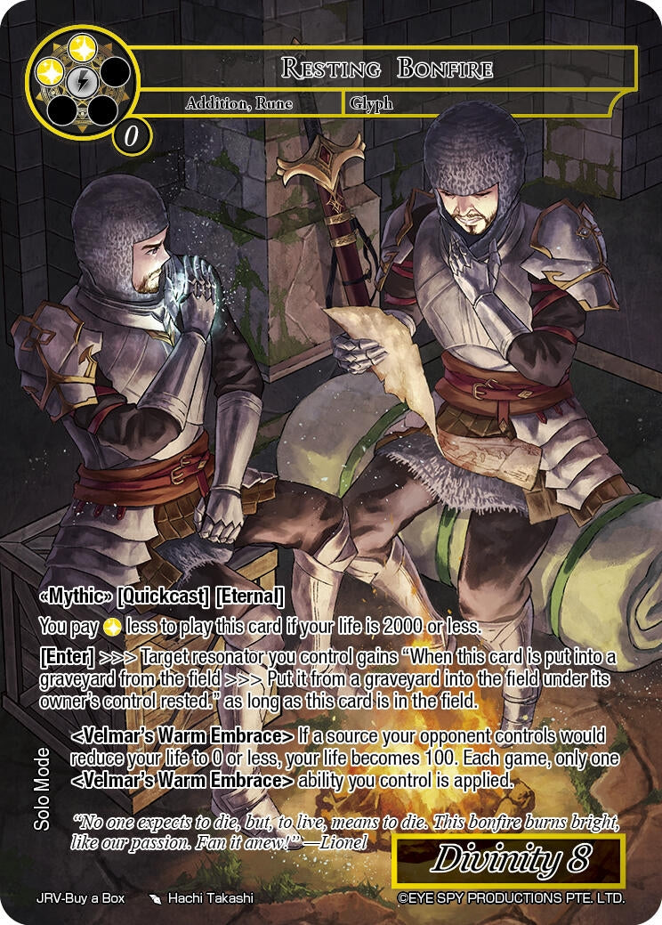Image for Resting Bonfire (JRV-Buy a Box) - Force of Will