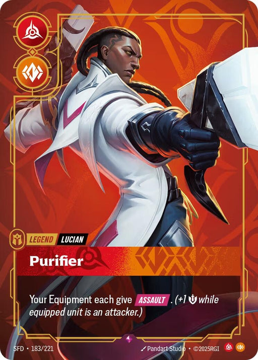 Image for Lucian - Purifier (183/221) [Spiritforged] - Riftbound: League of Legends Trading Card Game