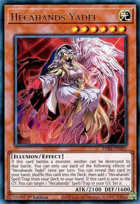 Image for Hecahands Yadel (PHRE-EN002) [Phantom Revenge] - YuGiOh