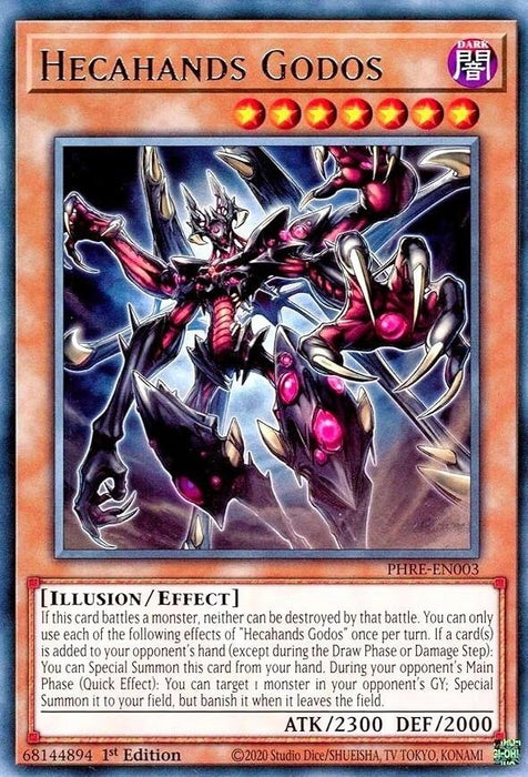 Image for Hecahands Godos (PHRE-EN003) [Phantom Revenge] - YuGiOh