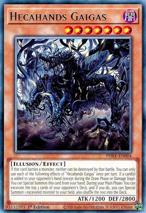 Image for Hecahands Gaigas (PHRE-EN004) [Phantom Revenge] - YuGiOh