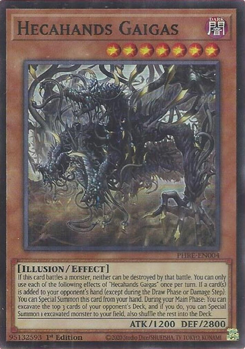 Image for Hecahands Gaigas (Super Rare) (PHRE-EN004) [Phantom Revenge] - YuGiOh