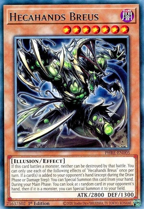 Image for Hecahands Breus (PHRE-EN005) [Phantom Revenge] - YuGiOh
