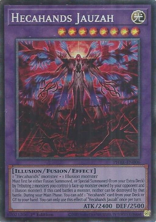 Image for Hecahands Jauzah (CR) (PHRE-EN006) [Phantom Revenge] - YuGiOh