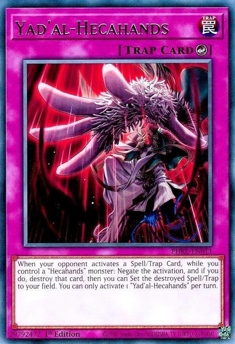 Image for Yad'al-Hecahands (PHRE-EN011) [Phantom Revenge] - YuGiOh