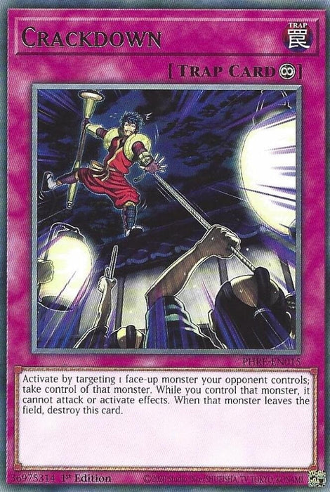 Image for Crackdown (PHRE-EN015) [Phantom Revenge] - YuGiOh