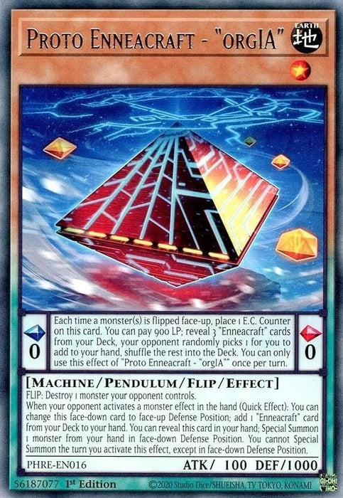 Image for Proto Enneacraft - "orgIA" (PHRE-EN016) [Phantom Revenge] - YuGiOh
