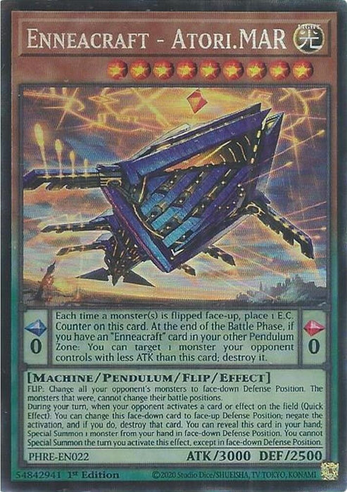 Image for Enneacraft - Atori.MAR (CR) (PHRE-EN022) [Phantom Revenge] - YuGiOh