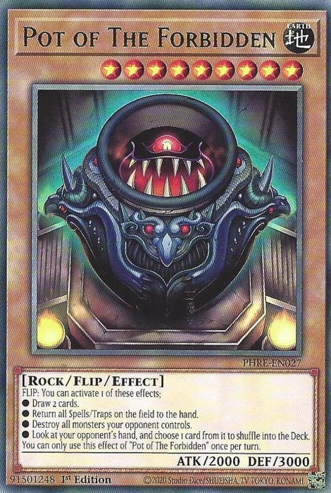 Image for Pot of The Forbidden (PHRE-EN027) [Phantom Revenge] - YuGiOh