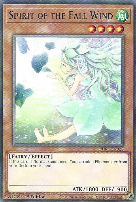 Image for Spirit of the Fall Wind (PHRE-EN028) [Phantom Revenge] - YuGiOh