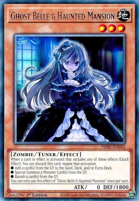 Image for Ghost Belle & Haunted Mansion (PHRE-EN043) [Phantom Revenge] - YuGiOh