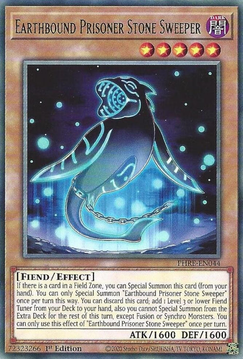 Image for Earthbound Prisoner Stone Sweeper (PHRE-EN044) [Phantom Revenge] - YuGiOh
