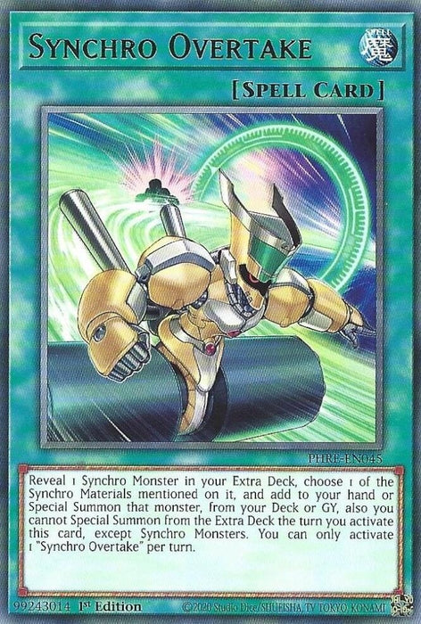 Image for Synchro Overtake (PHRE-EN045) [Phantom Revenge] - YuGiOh