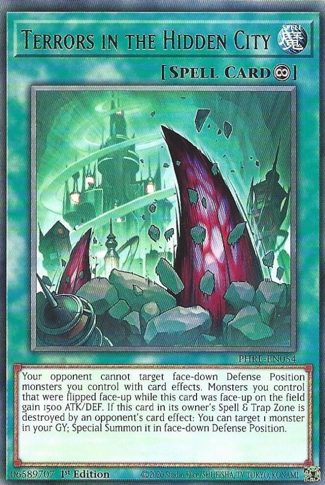 Image for Terrors in the Hidden City (PHRE-EN054) [Phantom Revenge] - YuGiOh