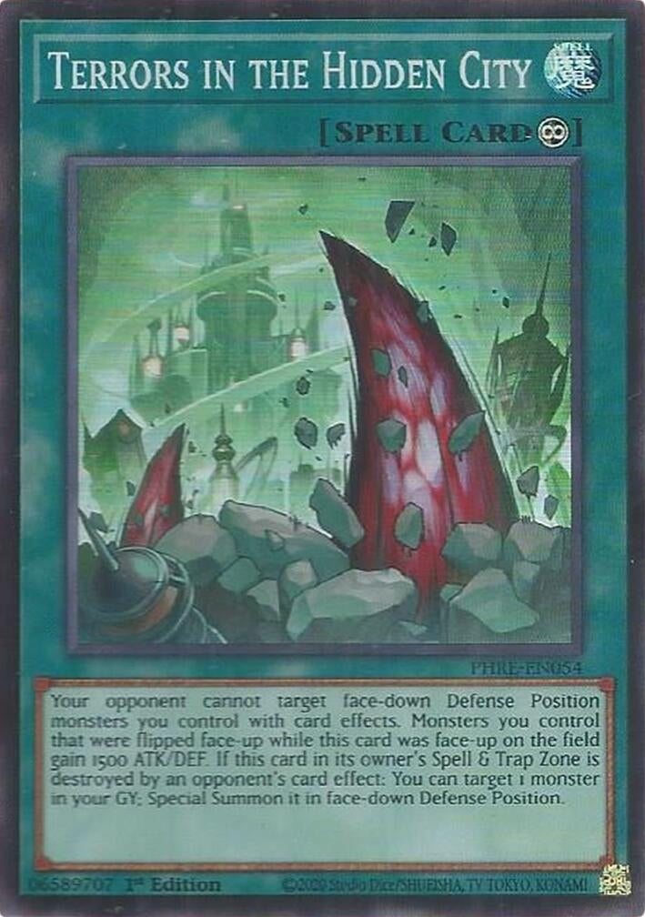Image for Terrors in the Hidden City (Super Rare) (PHRE-EN054) [Phantom Revenge] - YuGiOh