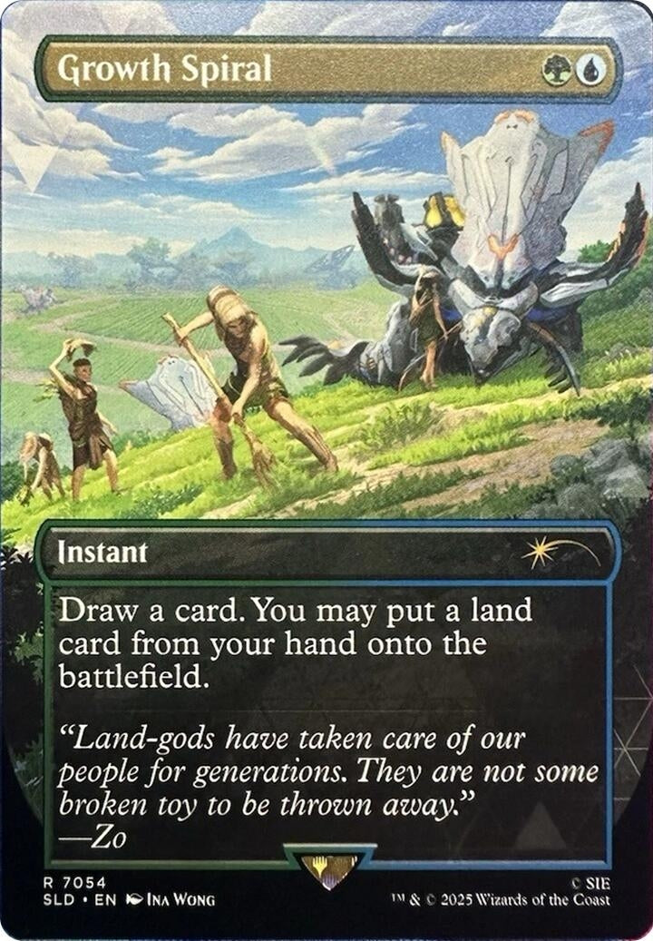 Image for Growth Spiral (7054) - Magic: The Gathering