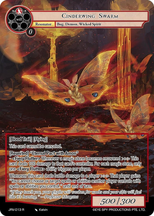 Image for Cinderwing Swarm (JRV-013 R) [Journey to Ravidra] - Force of Will