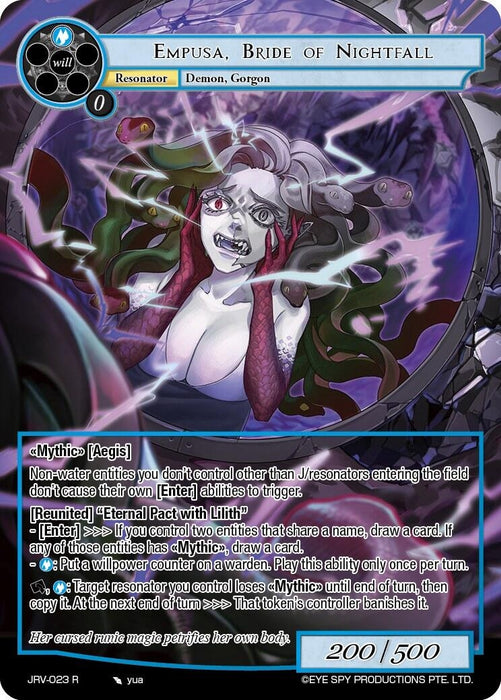 Image for Empusa, Bride of Nightfall (JRV-023 R) [Journey to Ravidra] - Force of Will