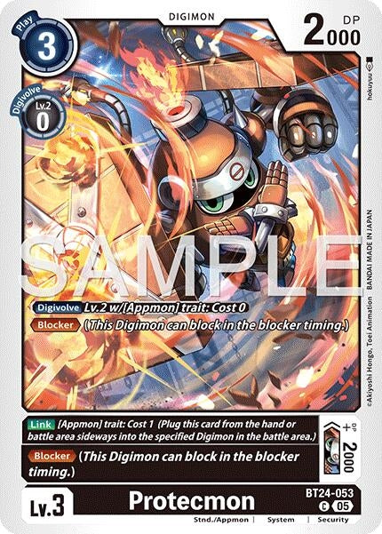 Image for Protecmon (BT24-053 C) [Time Stranger] - Digimon Card Game