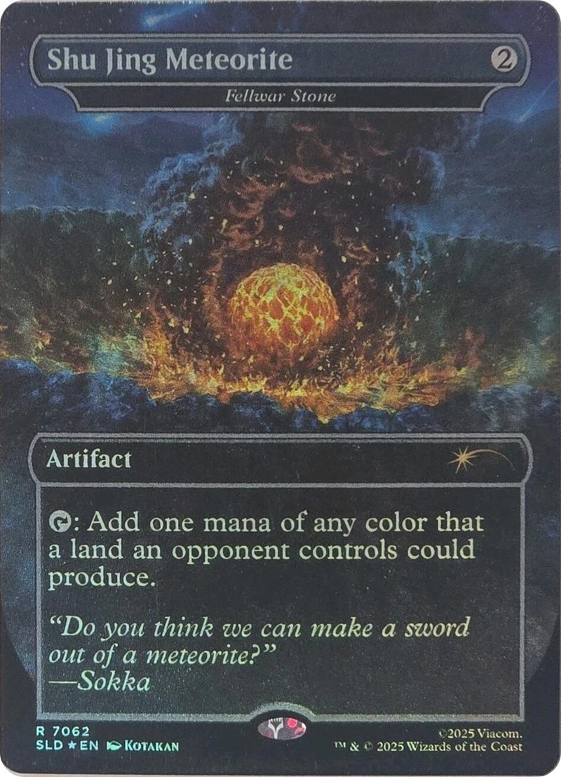 Image for Shu Jing Meteorite - Fellwar Stone (Rainbow Foil) (7062) - Magic: The Gathering