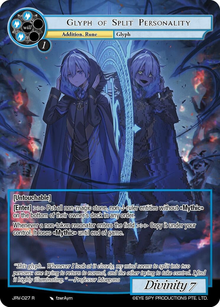 Image for Glyph of Split Personality (JRV-027 R) [Journey to Ravidra] - Force of Will