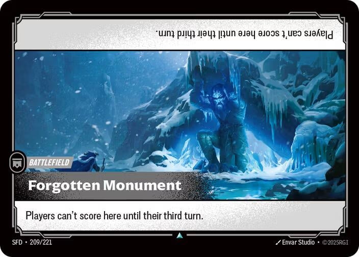 Image for Forgotten Monument (209/221) [Spiritforged] - Riftbound: League of Legends Trading Card Game