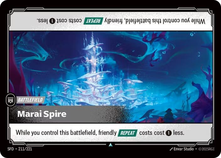 Image for Marai Spire (211/221) [Spiritforged] - Riftbound: League of Legends Trading Card Game