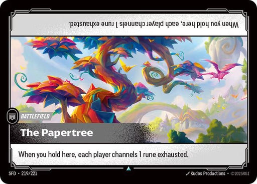 Image for The Papertree (219/221) [Spiritforged] - Riftbound: League of Legends Trading Card Game