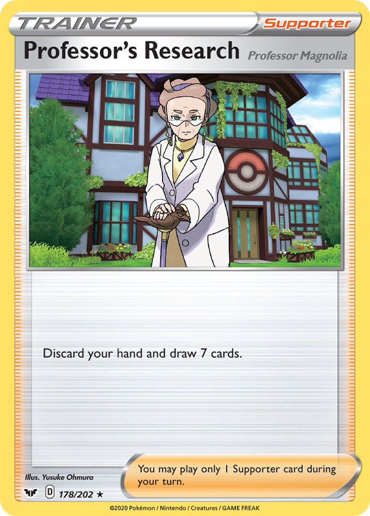 Professor's Research [Professor Magnolia] - 178/202 (Non-Holo) (178/202) [Deck Exclusives]
