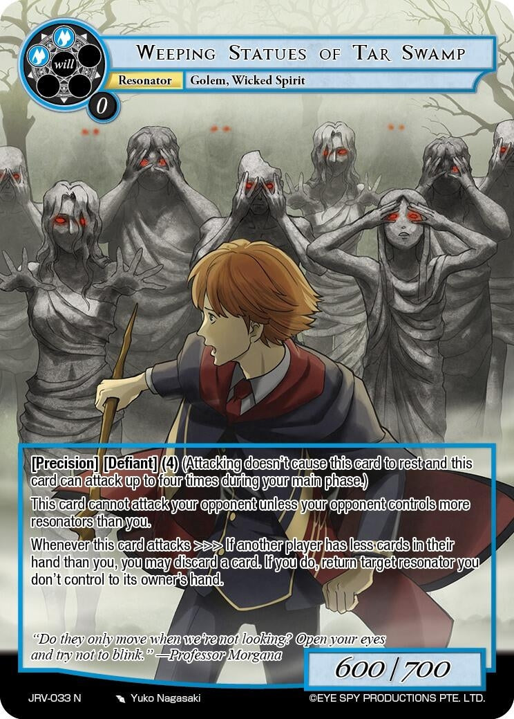 Image for Weeping Statues of Tar Swamp (JRV-033 N) [Journey to Ravidra] - Force of Will