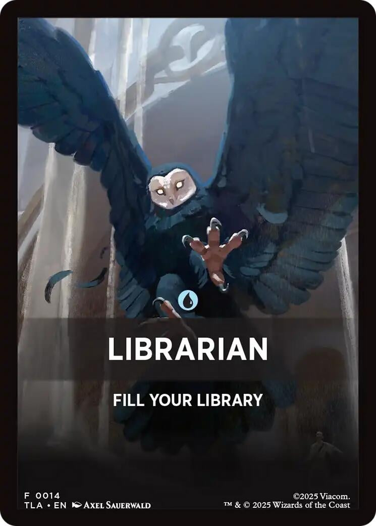 Image for Librarian Theme Card (14) - Magic: The Gathering