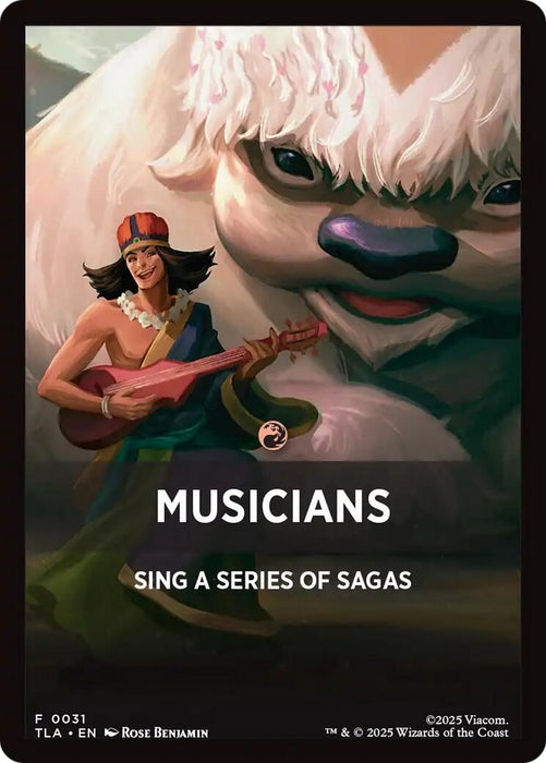 Image for Musicians Theme Card (31) - Magic: The Gathering