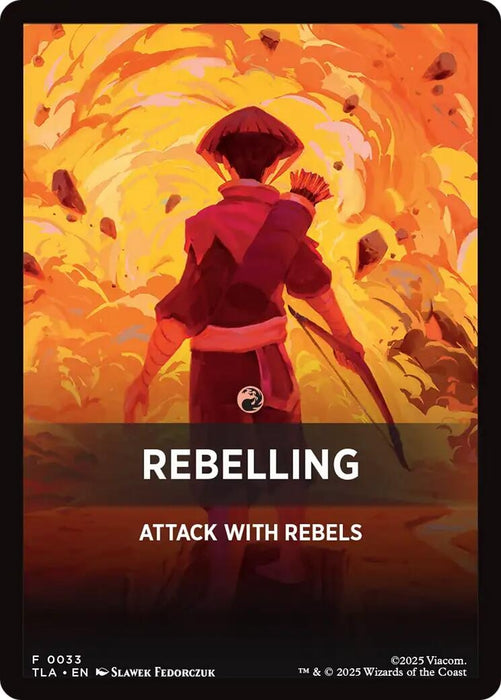 Image for Rebelling Theme Card (33) - Magic: The Gathering