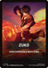 Image for Zuko Theme Card (36) - Magic: The Gathering