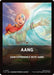 Image for Aang Theme Card (1) - Magic: The Gathering