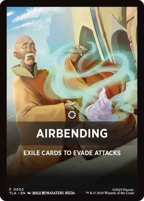 Image for Airbending Theme Card (2) - Magic: The Gathering