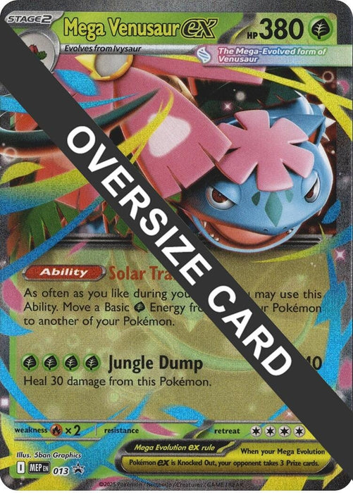 Image for Mega Venusaur ex - 013 (013) [Jumbo Cards] - Pokemon