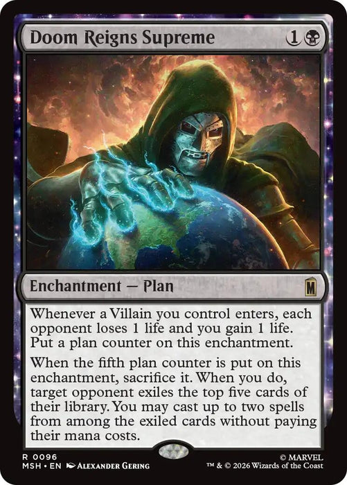 Image for Doom Reigns Supreme (96) - Magic: The Gathering