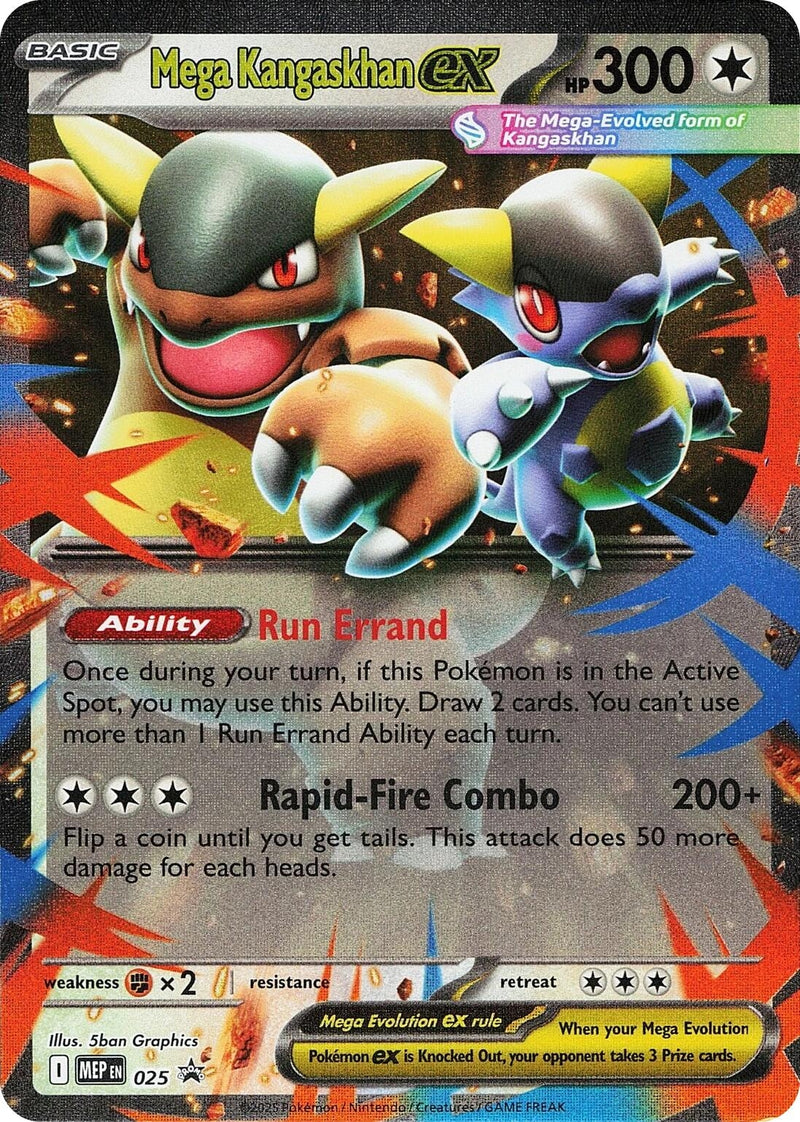 Image for Mega Kangaskhan ex - 025 (025) [ME: Mega Evolution Promo] - Pokemon