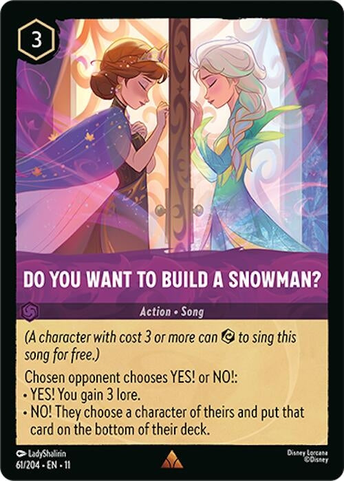 Image for Do You Want To Build A Snowman? (61/204) [Winterspell] - Disney Lorcana